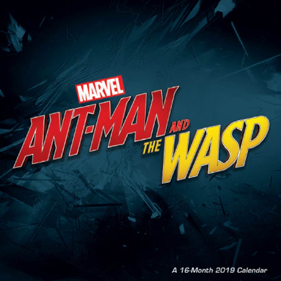 Ant-Man And The Wasp 2019 12x12-inch Wall Calendar