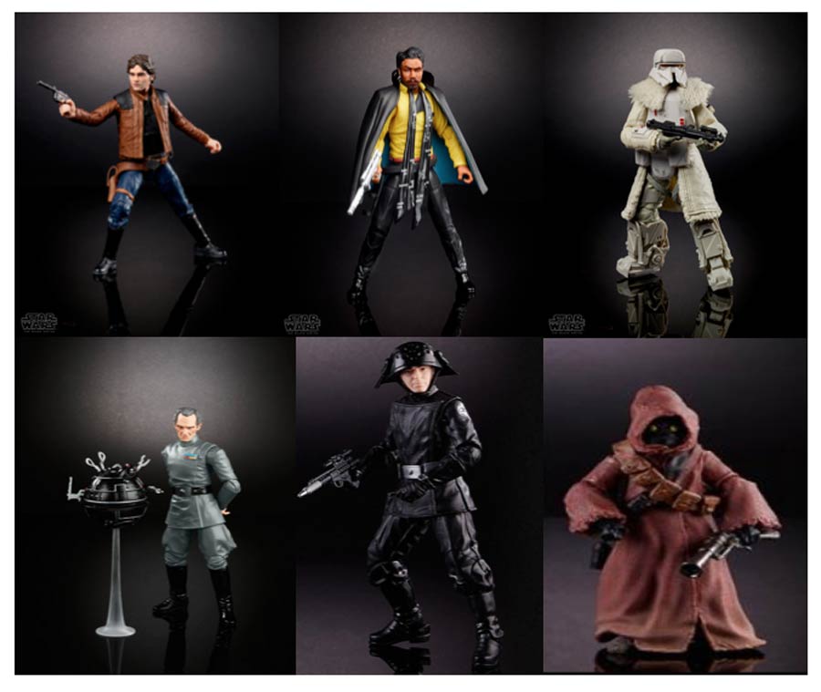 Star Wars Black Series 2018 Wave 2 6-Inch Action Figure Assortment Case Of 8 Figures