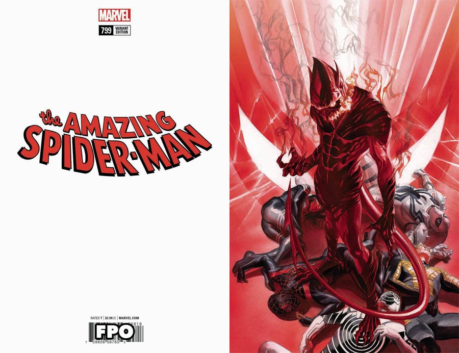 Amazing Spider-Man Vol 4 #799 Cover D Incentive Alex Ross Virgin Variant Cover