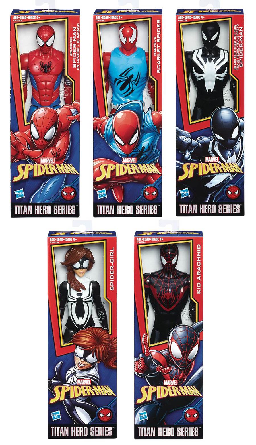 Spider-Man Titan Hero Power FX Web Warriors Assortment Case 201801