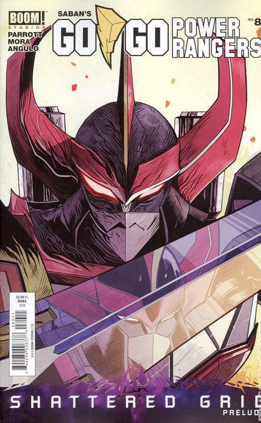 Sabans Go Go Power Rangers #8 Cover A 1st Ptg Regular Dan Mora Cover