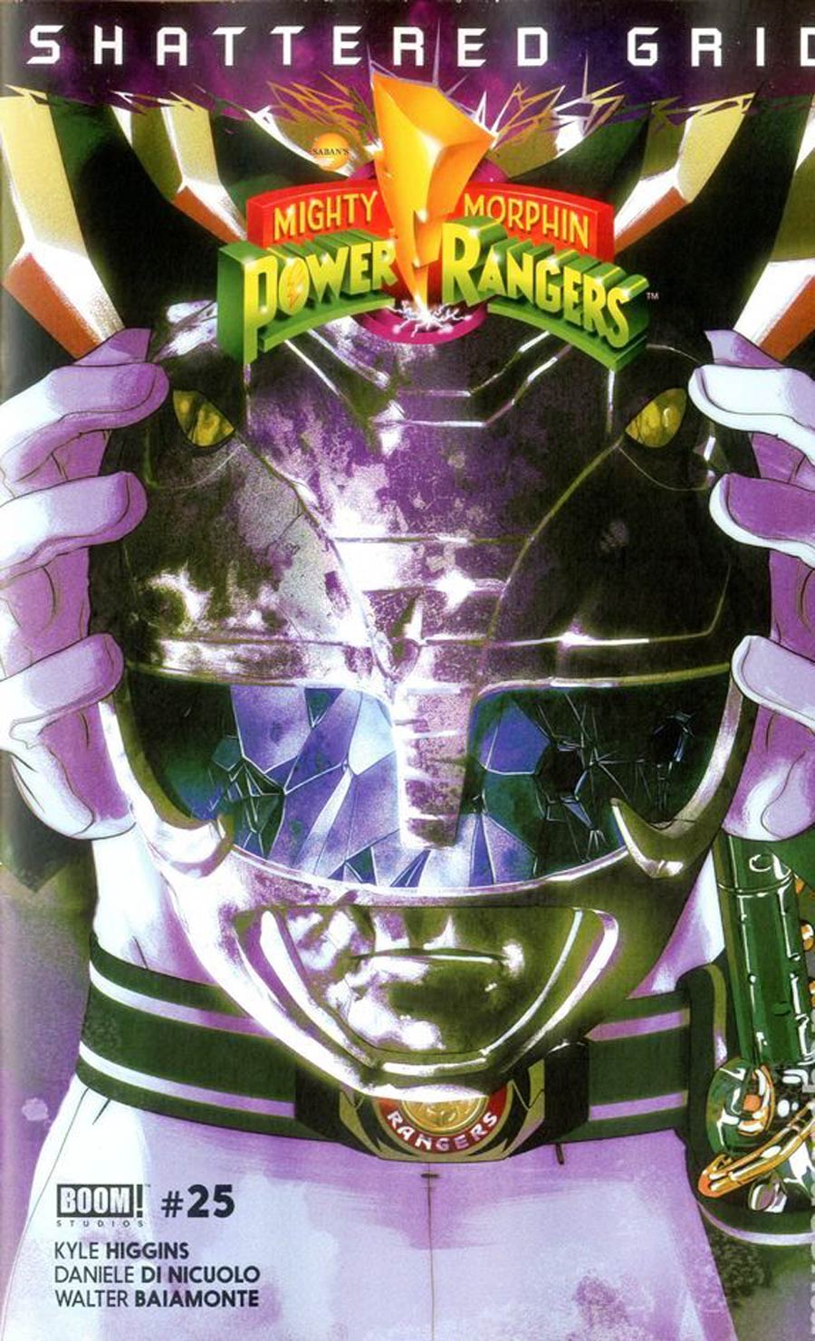 Mighty Morphin Power Rangers (BOOM Studios) #25 Cover F 1st Ptg Black Ranger Cover