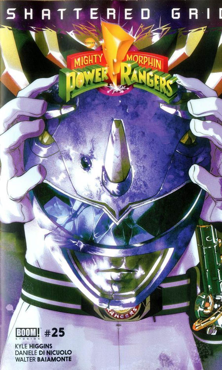 Mighty Morphin Power Rangers (BOOM Studios) #25 Cover G 1st Ptg Blue Ranger Cover