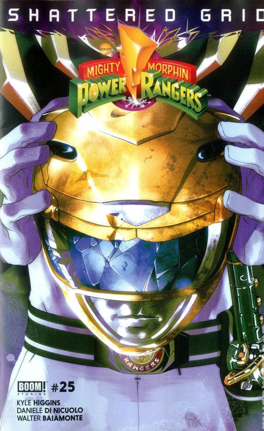 Mighty Morphin Power Rangers (BOOM Studios) #25 Cover K 1st Ptg Yellow Ranger Cover