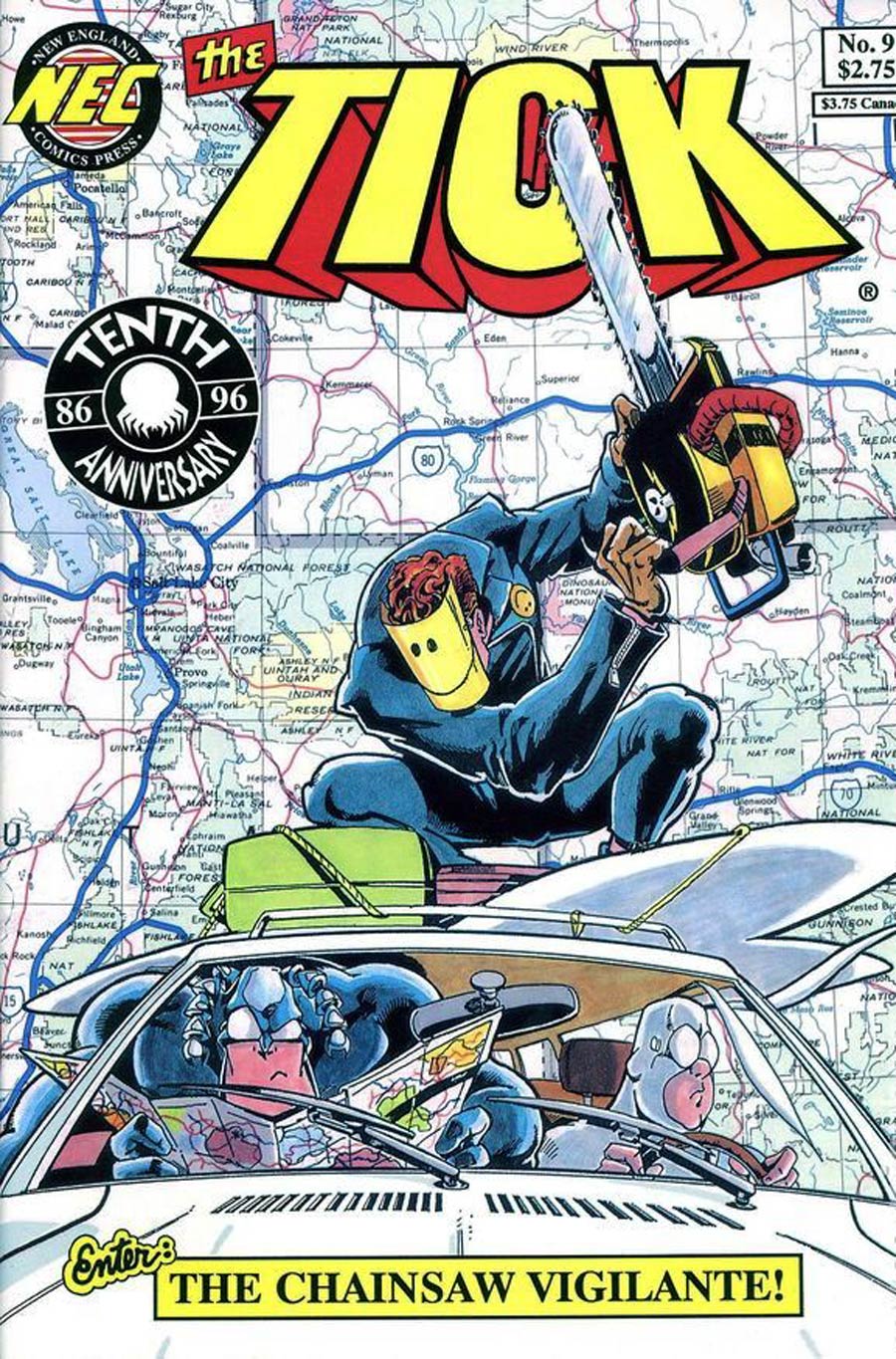 Tick #9 Cover C 3rd Ptg