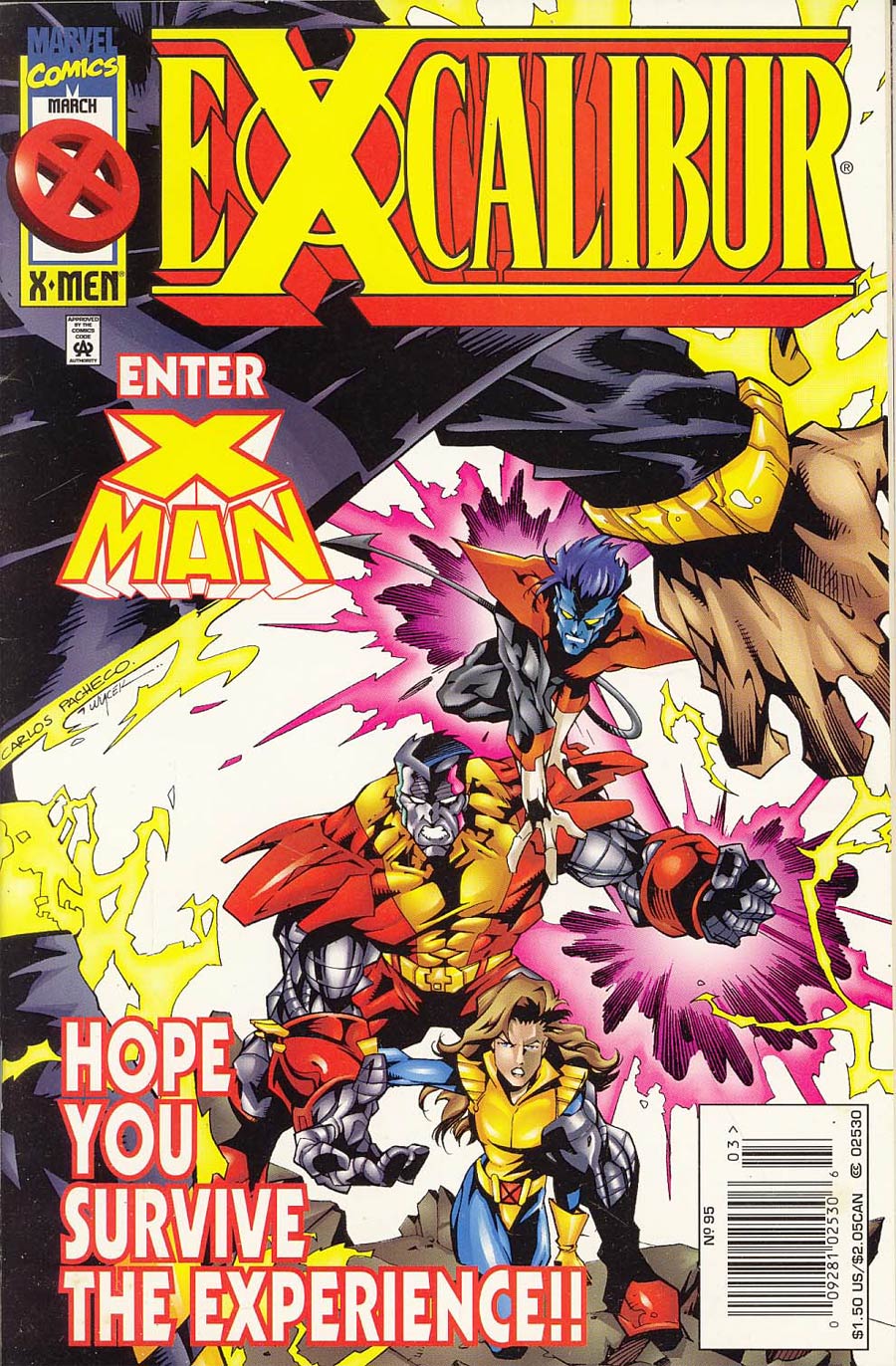 Excalibur #95 Cover B Newsstand Edition