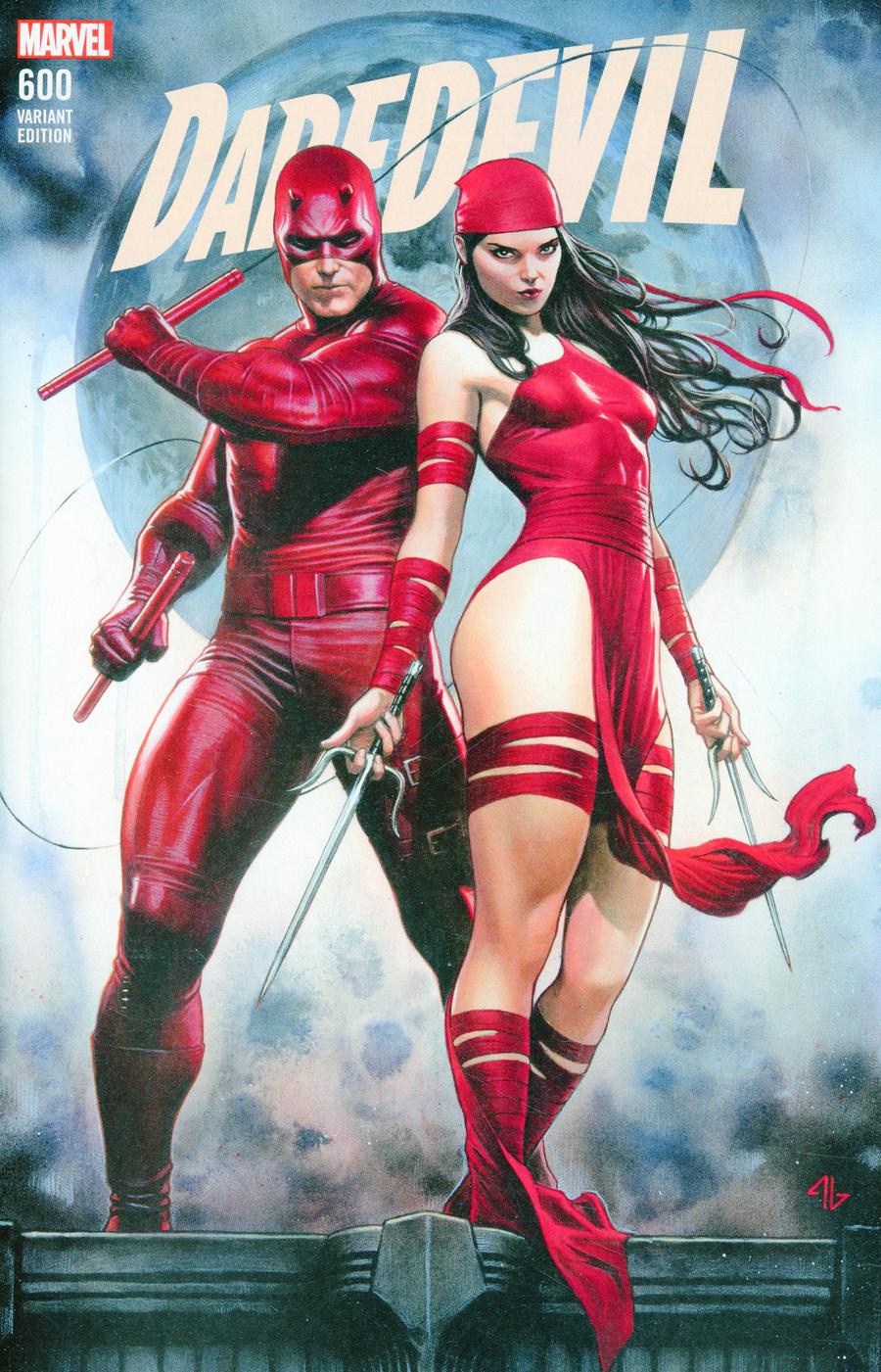 Daredevil Vol 5 #600 Cover M Comic Sketch Art Adi Granov Variant Cover