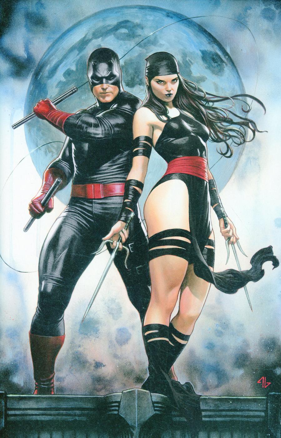 Daredevil Vol 5 #600 Cover N Comic Sketch Art Adi Granov Black Costume Virgin Variant Cover