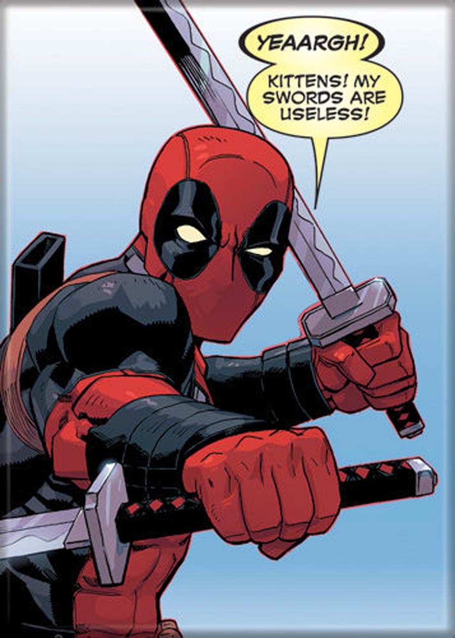 Marvel Comics 2.5x3.5-inch Magnet - Deadpool Kittens (72853MV)