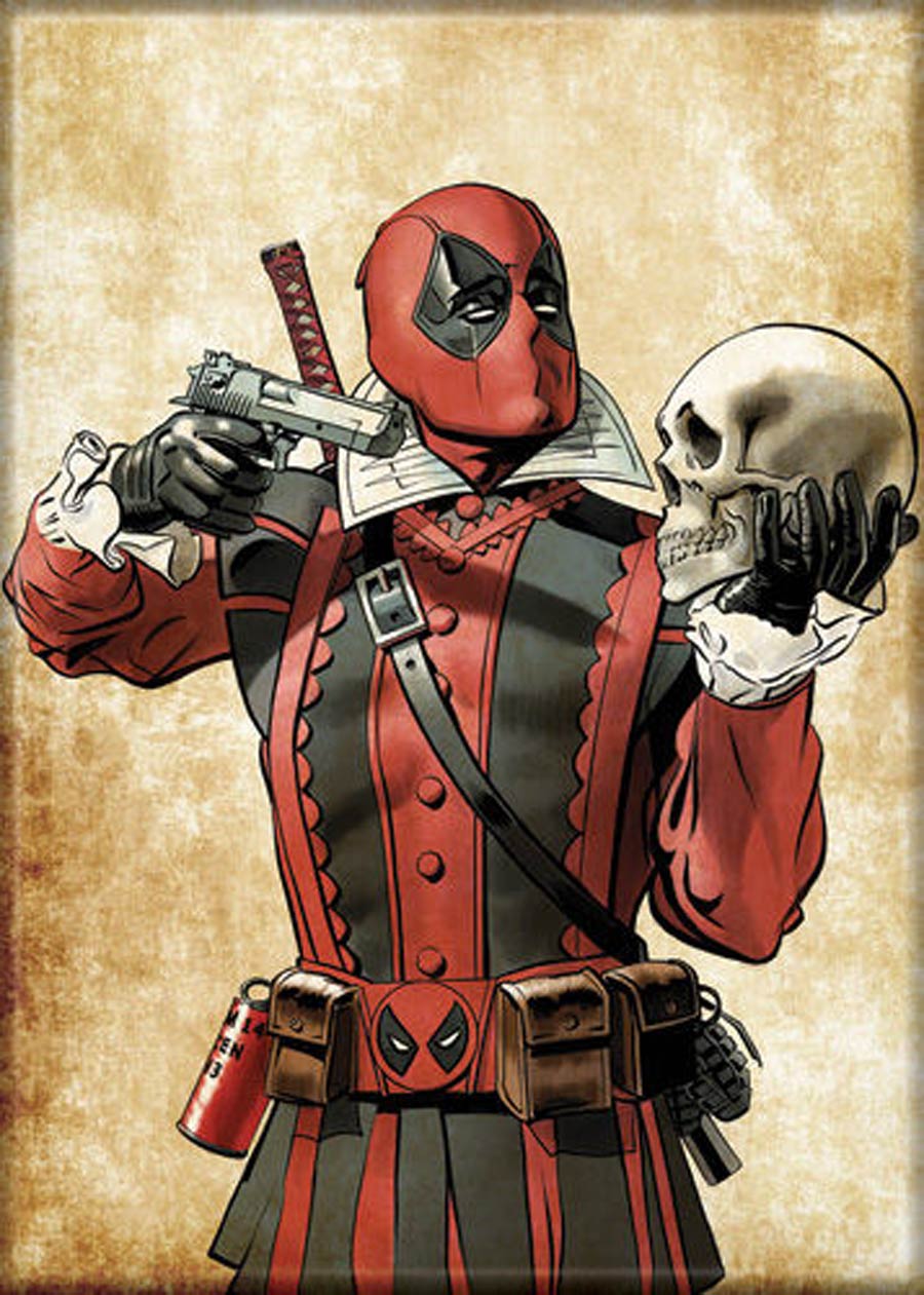 Marvel Comics 2.5x3.5-inch Magnet - Deadpool As MacBeth (72856MV)
