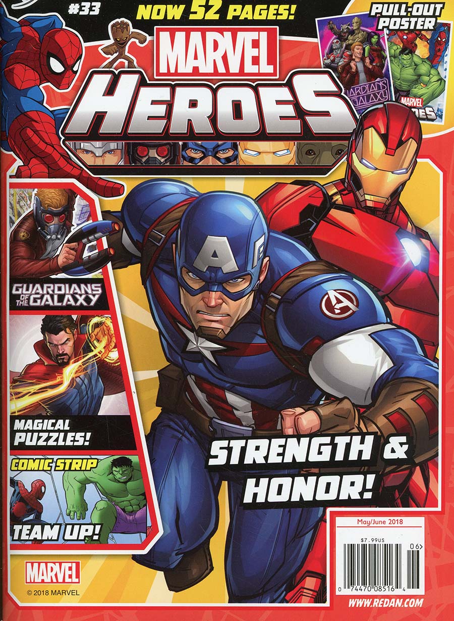 Marvel Super-Heroes Magazine #33 May / June 2018