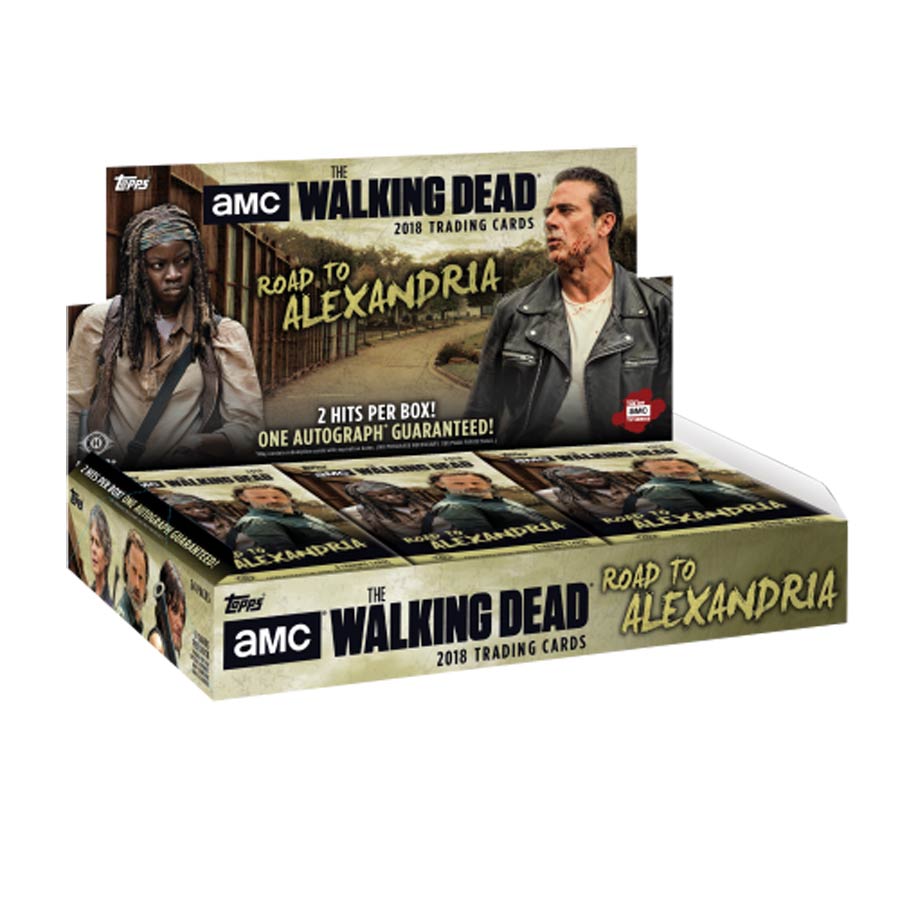 Topps 2018 Walking Dead Road To Alexandria Trading Cards Pack