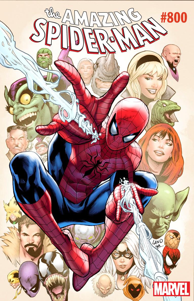 Amazing Spider-Man Vol 4 #800 Cover G Variant Greg Land Cover