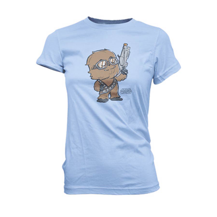 POP Tees Star Wars Chewie Standing Proud T-Shirt Large
