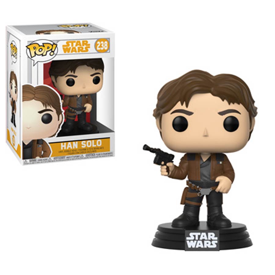 POP Star Wars 238 Solo A Star Wars Story Han Solo Vinyl Bobble Head