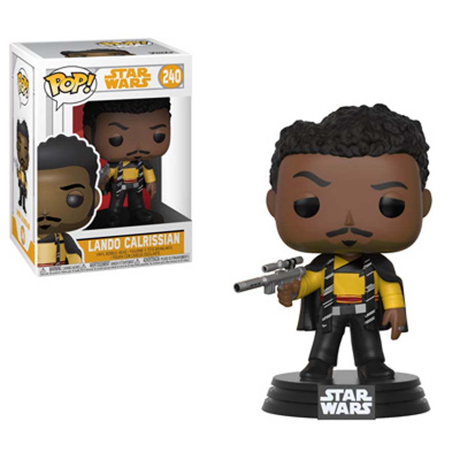 POP Star Wars 240 Solo A Star Wars Story Lando Calrissian Main Outfit Vinyl Bobble Head