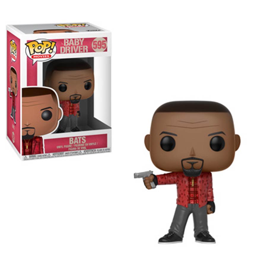POP Movies 595 Baby Driver Bats Vinyl Figure