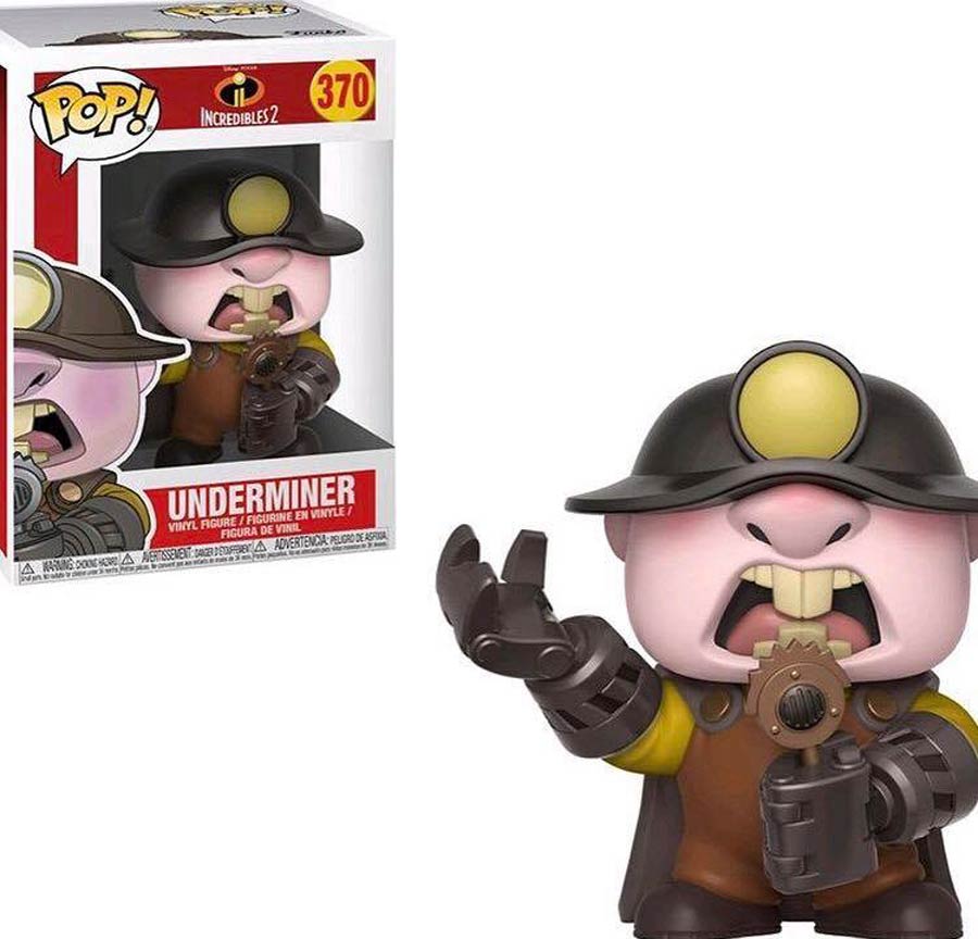 POP Disney 370 Incredibles 2 Underminer Vinyl Figure