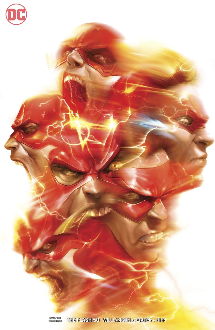 Flash Vol 5 #50 Cover B Variant Francesco Mattina Cover