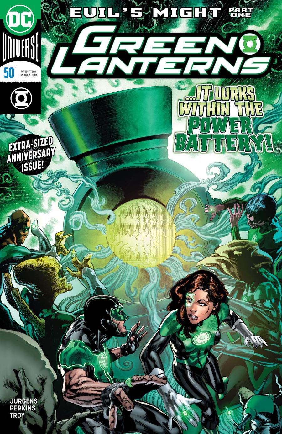 Green Lanterns #50 Cover A Regular Mike Perkins Cover