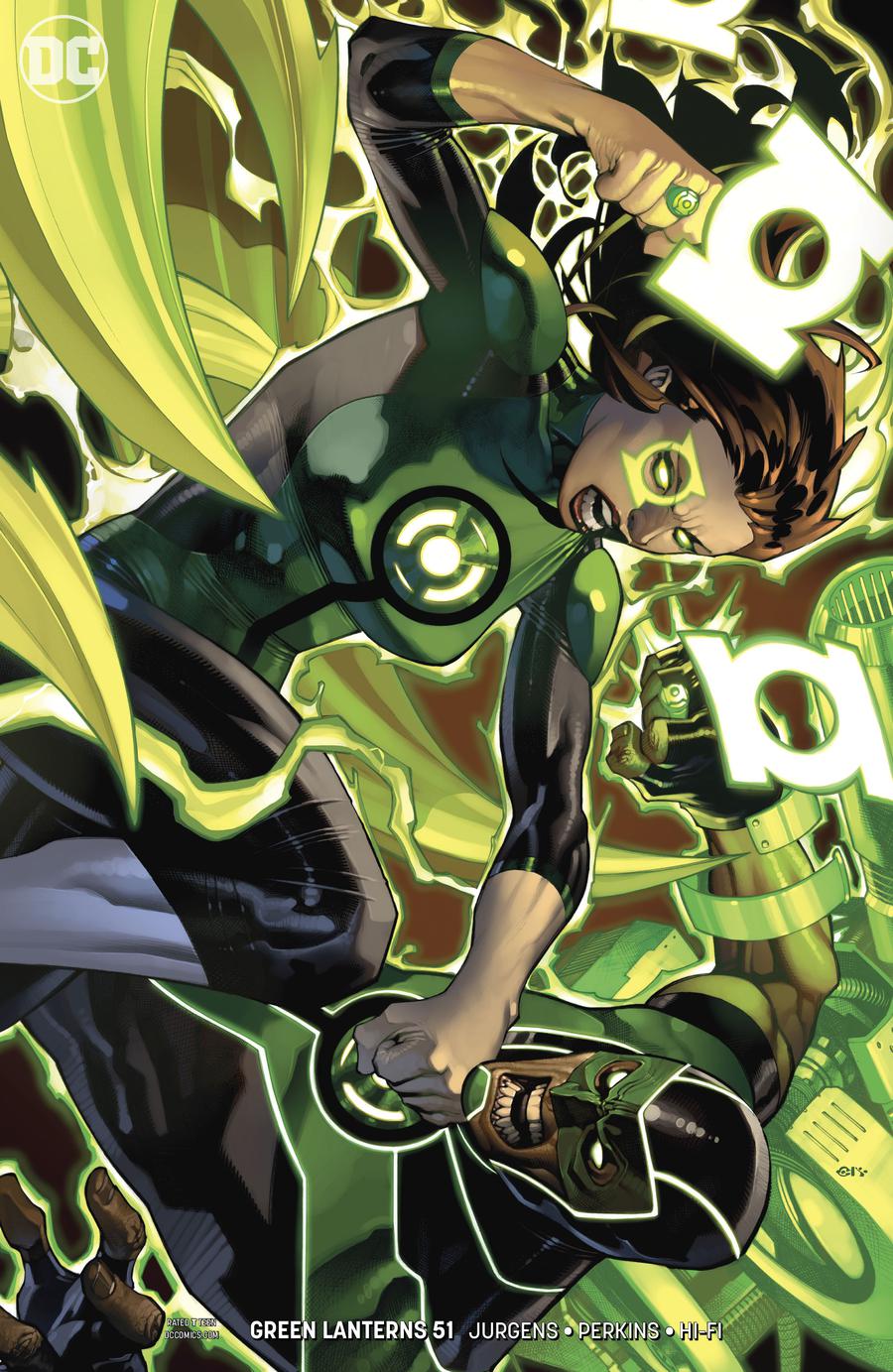 Green Lanterns #51 Cover B Variant Chris Stevens Cover
