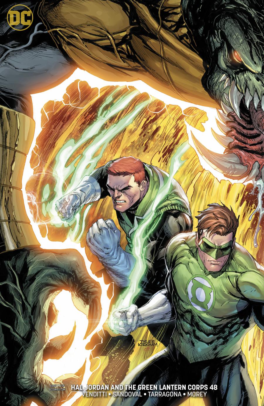 Hal Jordan And The Green Lantern Corps #48 Cover B Variant Tyler Kirkham Cover