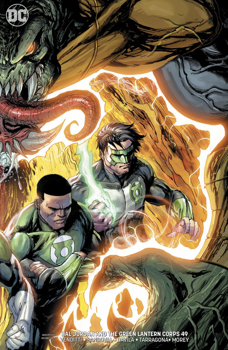 Hal Jordan And The Green Lantern Corps #49 Cover B Variant Tyler Kirkham Cover