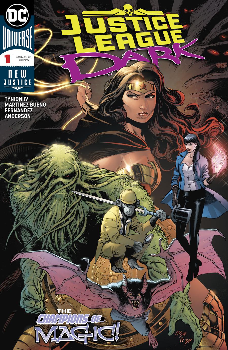 Justice League Dark Vol 2 #1 Cover A Regular Alvaro Martinez Bueno & Raul Fernandez Cover