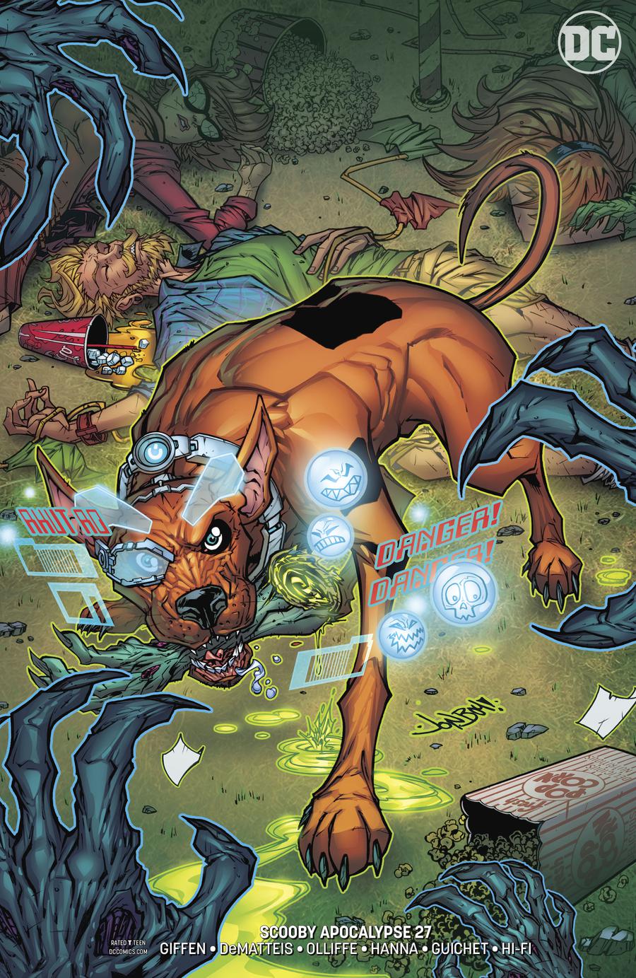 Scooby Apocalypse #27 Cover B Variant Jonboy Meyers Cover
