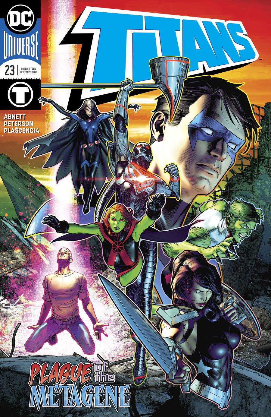 Titans Vol 3 #23 Cover A 1st Ptg Regular Brandon Peterson Cover