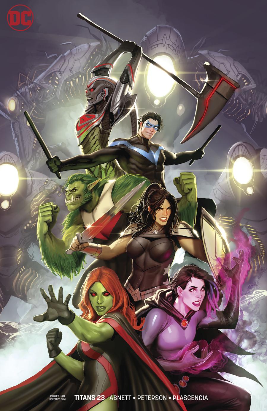 Titans Vol 3 #23 Cover B Variant Stjepan Sejic Cover