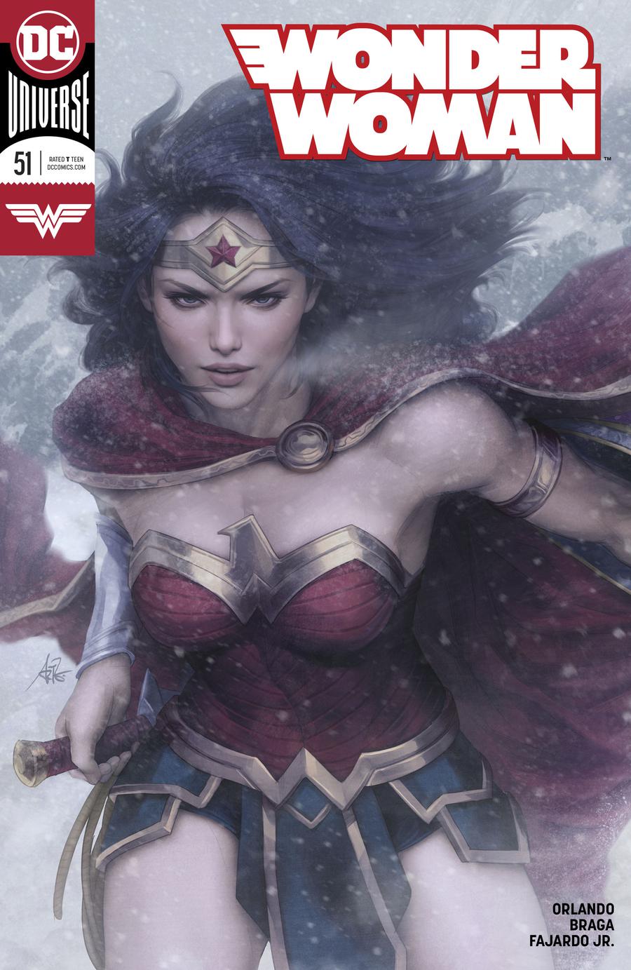 Wonder Woman Vol 5 #51 Cover A Regular Stanley Artgerm Lau Cover