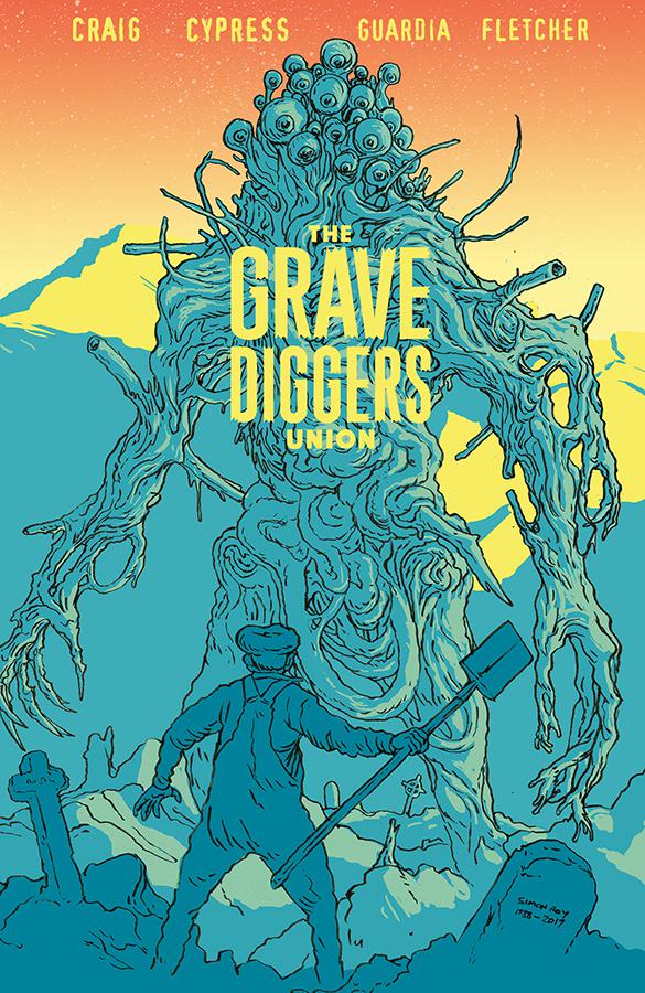 Gravediggers Union #8 Cover B Variant Simon Roy Cover