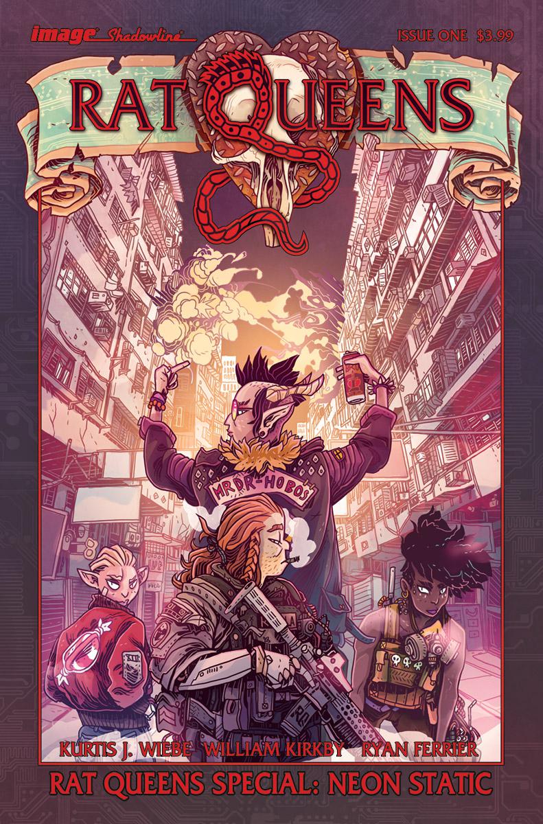 Rat Queens Special Neon Static One Shot