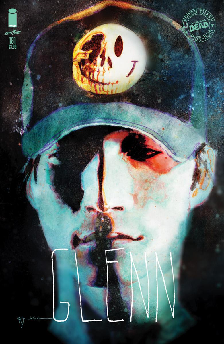 Walking Dead #181 Cover B Variant Bill Sienkiewicz Cover
