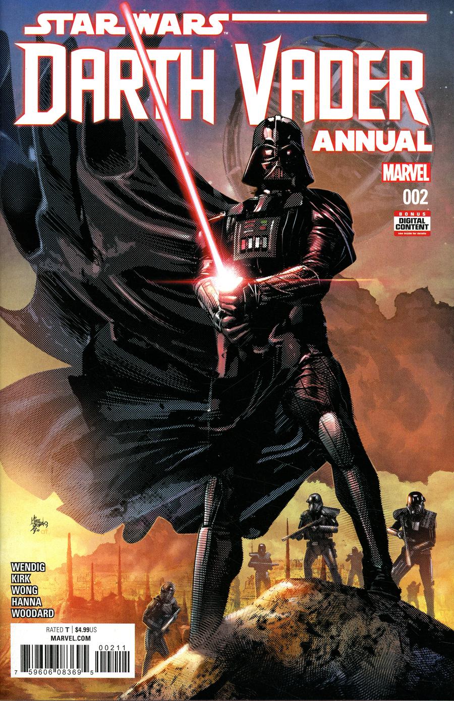 Darth Vader Vol 2 Annual #2 Cover A Regular Mike Deodato Jr Cover