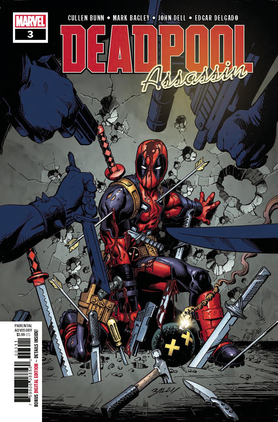 Deadpool Assassin #3 Cover A Regular Mark Bagley Cover