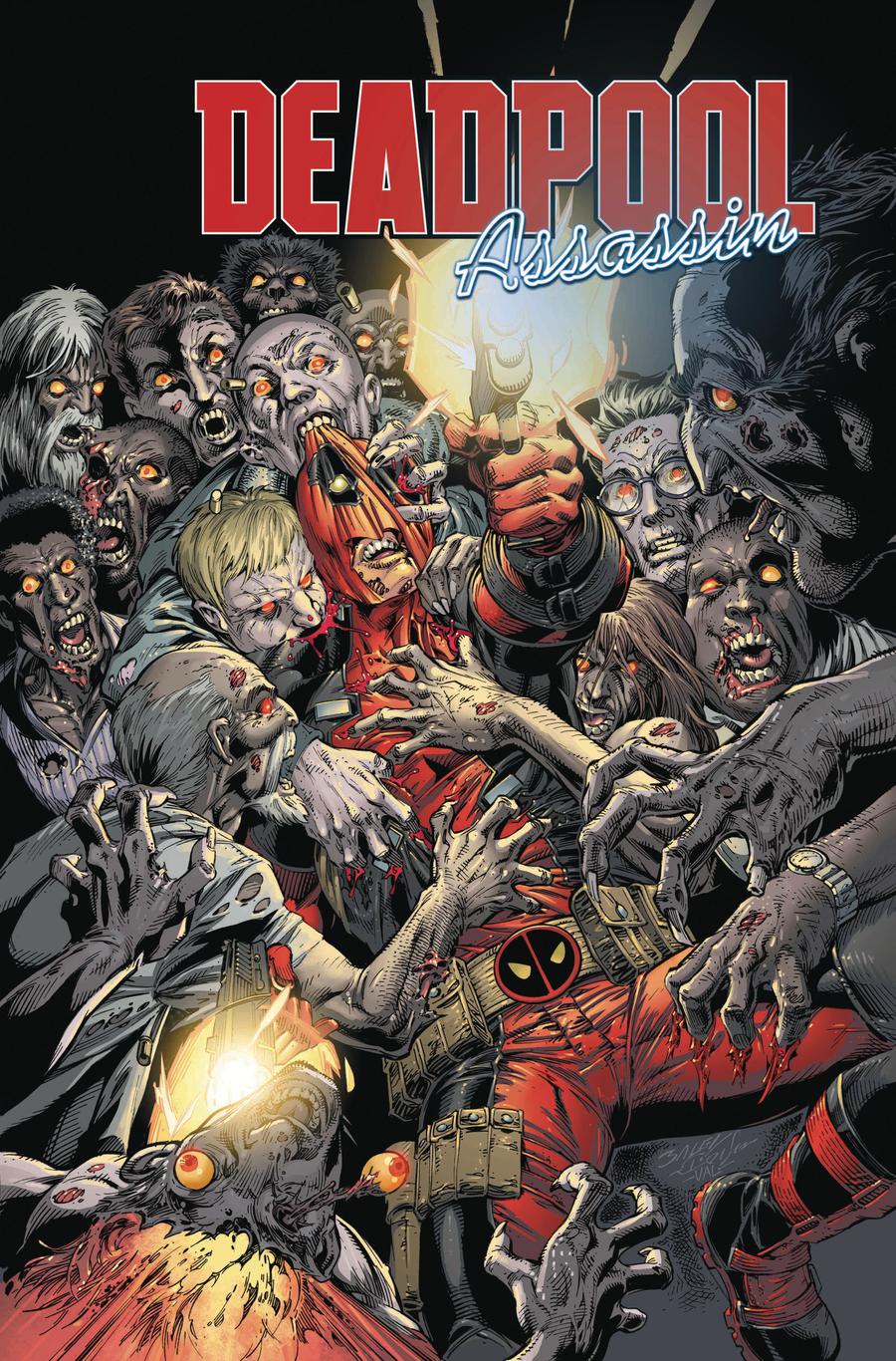 Deadpool Assassin #4 Cover A Regular Mark Bagley Cover