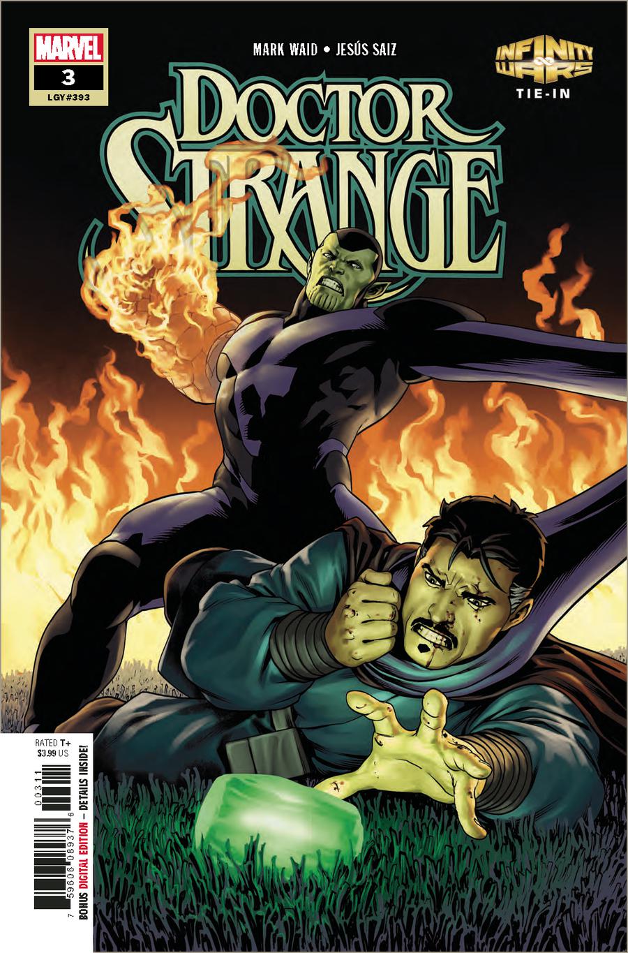 Doctor Strange Vol 5 #3 Cover A 1st Ptg Regular Jesus Saiz Cover