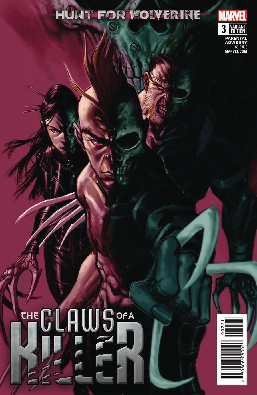 Hunt For Wolverine Claws Of A Killer #3 Cover B Variant Eric Canete Cover