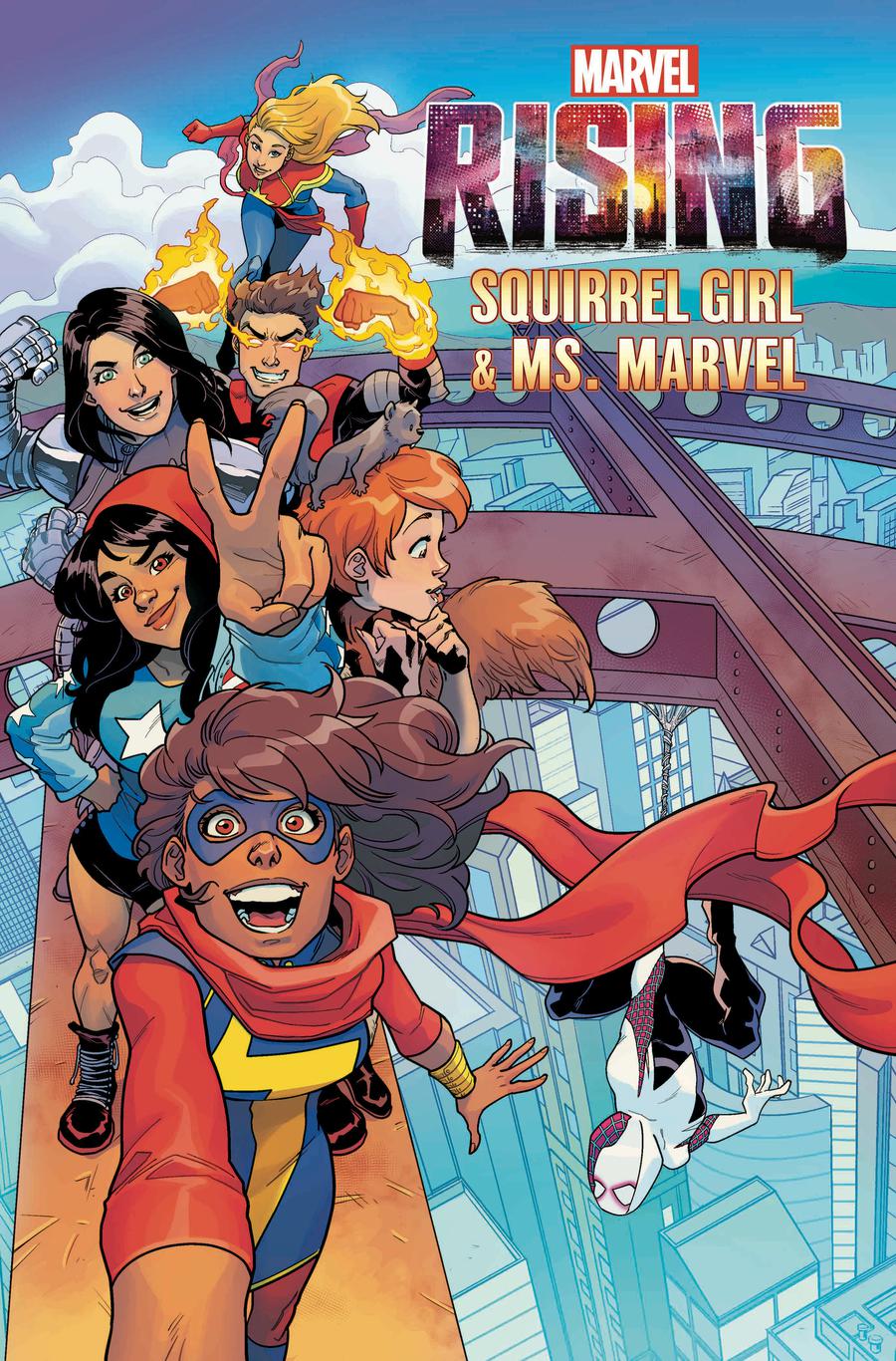 Marvel Rising Squirrel Girl Ms Marvel #1 Cover B Variant Cover