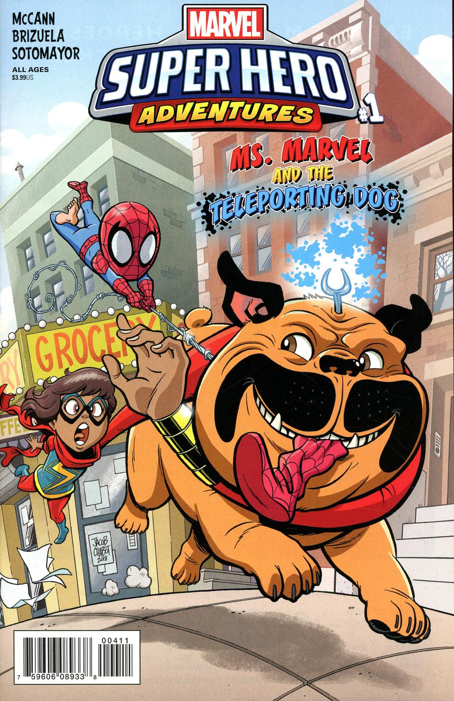 Marvel Super Hero Adventures Ms Marvel And The Teleporting Dog #1