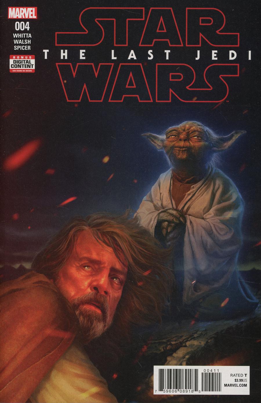 Star Wars Last Jedi Adaptation #4 Cover A Regular Rahzzah Cover