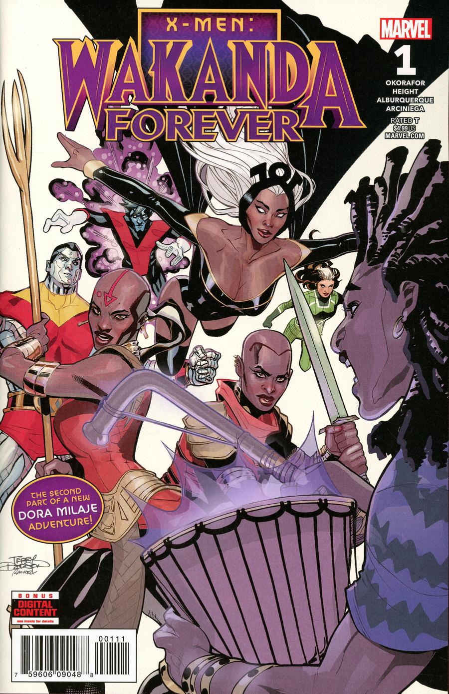 Wakanda Forever X-Men #1 Cover A Regular Terry Dodson Cover