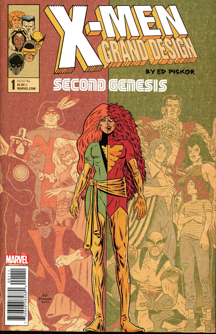 X-Men Grand Design Second Genesis #1 Cover A Regular Ed Piskor Cover
