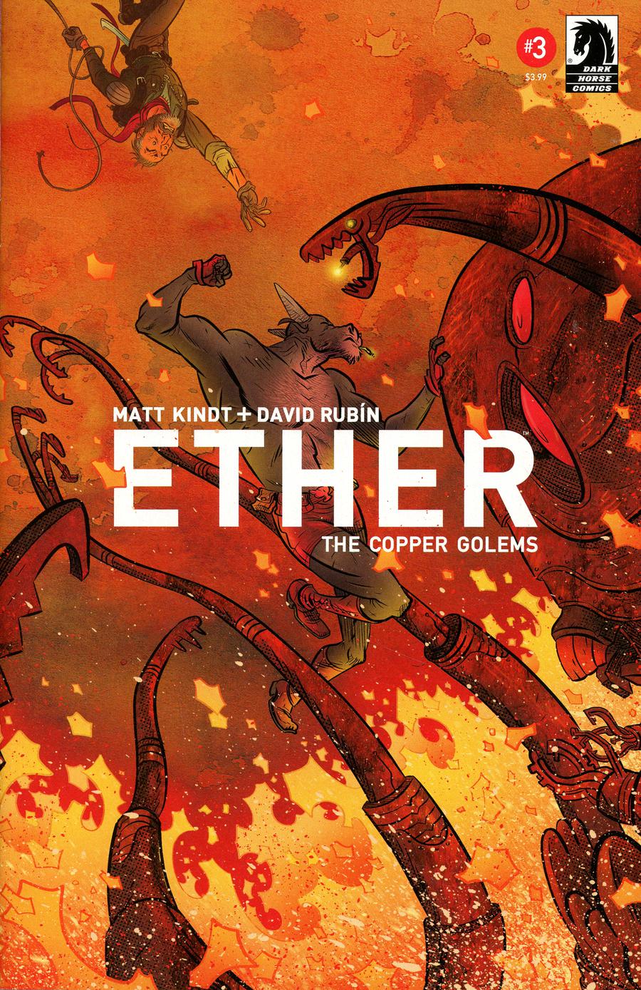 Ether Copper Golems #3 Cover A Regular David Rubin Cover