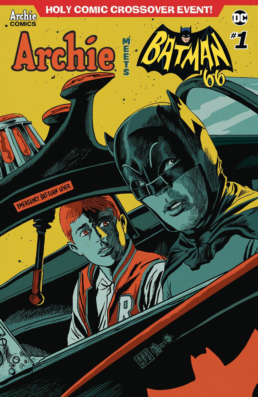 Archie Meets Batman 66 #1 Cover C Variant Francesco Francavilla Cover