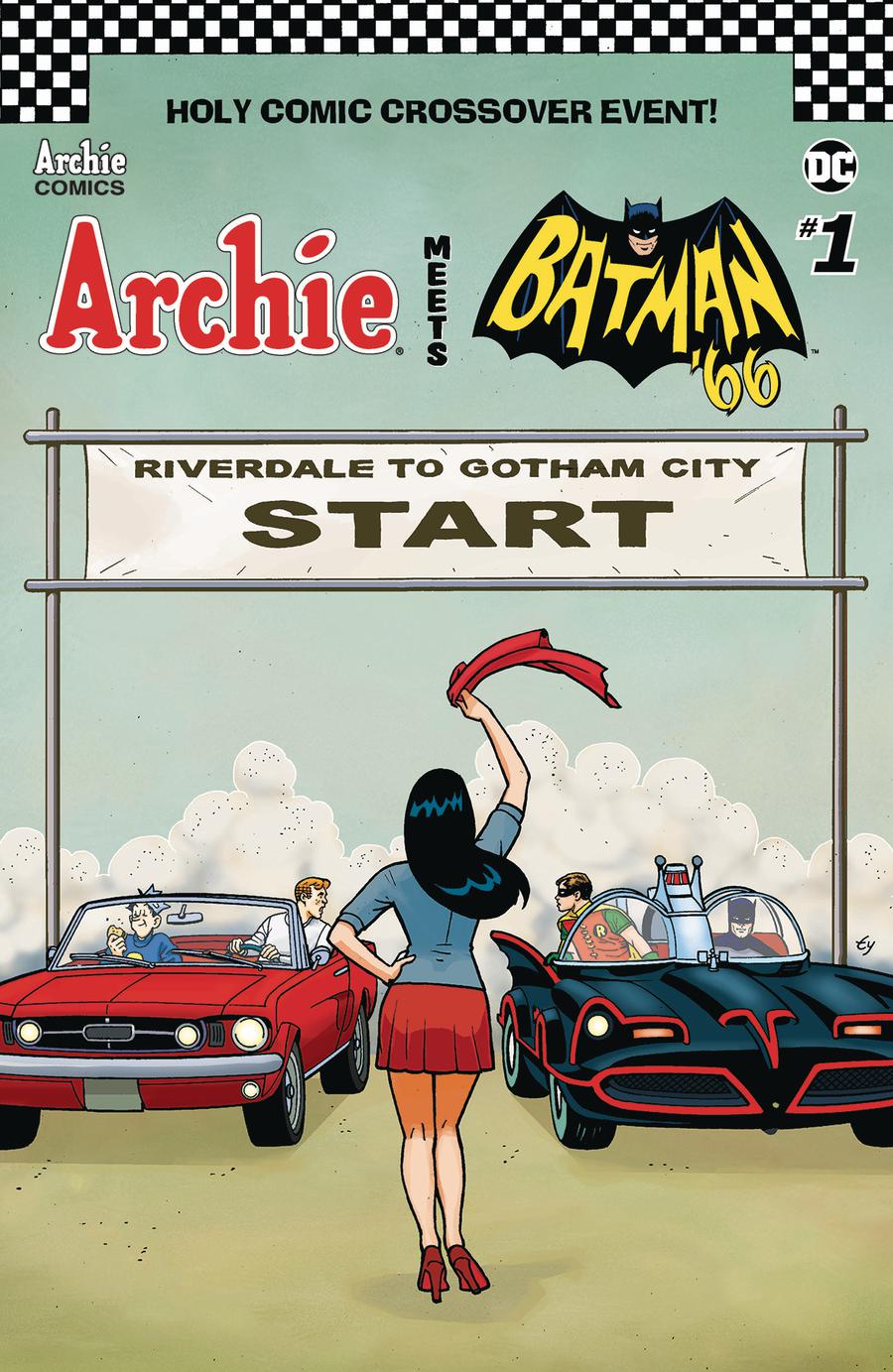 Archie Meets Batman 66 #1 Cover F Variant Ty Templeton Cover