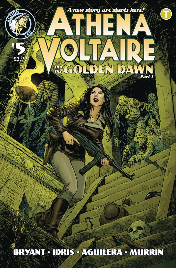 Athena Voltaire #5 Cover B Variant Staz Johnson Cover