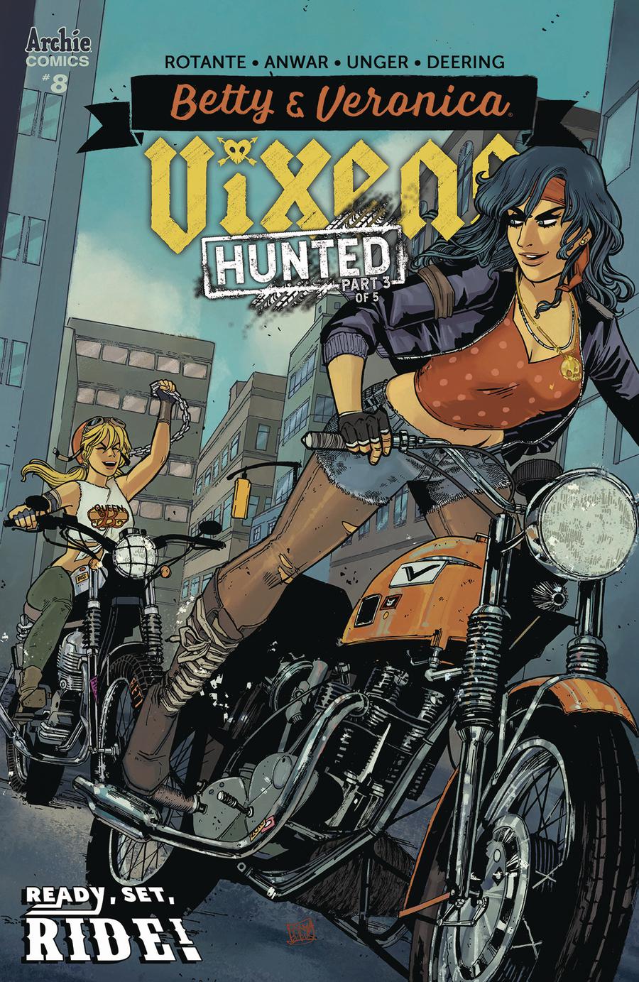 Betty & Veronica Vixens #8 Cover A Regular Sanya Anwar Cover